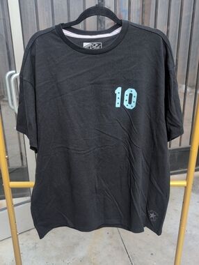 Men's Converse Black Camp Flog Gnaw '24 Short-Sleeve Tshirt Size Medium NWOT